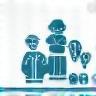 Icon representing passenger safety measures onboard
